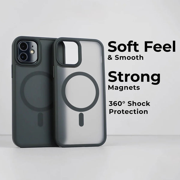 iPhone 14 Pro Max - Premium Frosted MagSafe Supported Case