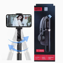 Q08 Bluetooth-Compatible Handheld Stabilizer with Extendable Selfie Stick